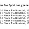 Чехол под 2+2 удилища Pro Sport 180см - 