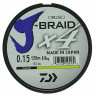 Леска плетеная DAIWA "J-Braid X4" 0,15мм 135 (желтая) - 