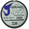 Леска плетеная DAIWA "J-Braid X4" 0,17мм 135 (зеленая) - 