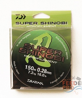 Леска DAIWA &quot;Super Shinobi&quot; 0,28мм 150м (светло-зеленая) Леска DAIWA "Super Shinobi" 0,28мм 150м (светло-зеленая)