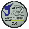Леска плетеная DAIWA "J-Braid X4" 0,19мм 135 (желтая) - 