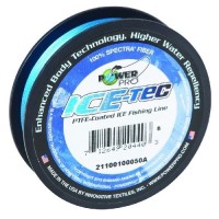 Леска плетеная Power Pro Ice-Tec 45м синяя 0,10/5кг