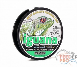 Леска BALSAX &quot;Iguana&quot; BOX 100м 0,25 (6,80кг) Леска BALSAX "Iguana" BOX 100м 0,25 (6,80кг)