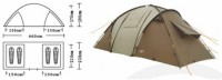 Палатка кемпинговая CAMPACK-TENT Travel Voyager 4