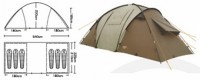 Палатка кемпинговая CAMPACK-TENT Travel Voyager 6