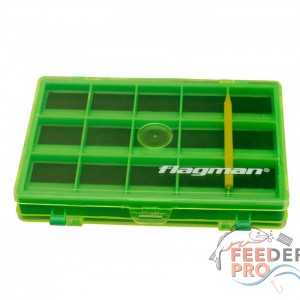 Магнитная коробка Flagman для крючков средняя Магнитная коробка Flagman для крючков средняя
