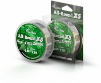 Леска ALLVEGA "ALL-ROUND X5" 0.14мм (100м) (2,64кг) (прозрачная)