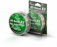 Леска ALLVEGA "ALL-ROUND X5" 0.16мм (100м) (3,28кг) (прозрачная)