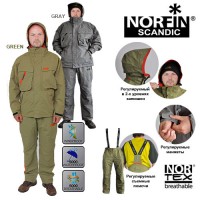 Костюм демисезонный Norfin SCANDIC GRAY 04 р.XL