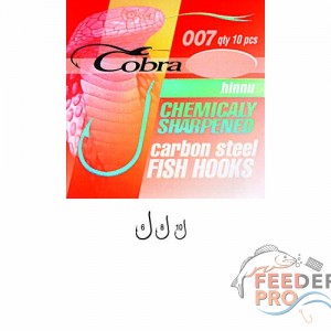 Крючки Cobra HINNU сер.007NSB разм.006 10шт. Крючки Cobra HINNU сер.007NSB разм.006 10шт.