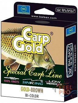 Леска BALSAX &quot;Gold Carp&quot; BOX 300м 0,30 (10,6кг) Леска BALSAX "Gold Carp" BOX 300м 0,30 (10,6кг)
