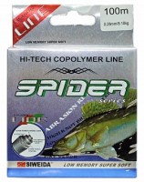 Леска SWD "Spider Pikeperch" 100м 0,28 (8,10кг) желтая