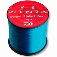 Леска DAIWA "Ninja X Line" 0,14мм 4200м (светло-голубая)