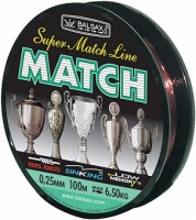 Леска BALSAX "Match" 100м 0,25 (6,5кг)