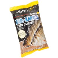 Vabik Optima Tench-Carassio Garlic — прикормка для карася и линя
