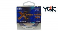 Шнур плетеный WX8 SPEED FORCE 2.0 (35 lb; 0.242 мм. 15.86 кг.) 150 м. (мультиколор)