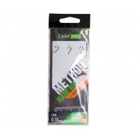 Готовый поводок Carp Pro Method Hair Rig Line 0,18мм Hook Size #12