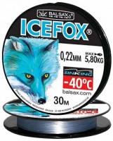 Леска BALSAX "Ice Fox" 30м 0,22 (5,80кг)