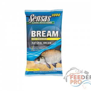Прикормка Sensas 3000 NATURAL BREAM 1кг Прикормка Sensas 3000 NATURAL BREAM 1кг