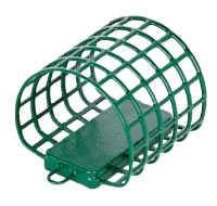 Кормушка-сетка метал. ALLVEGA "Агидель" размер L (60мл), зеленая, 20г