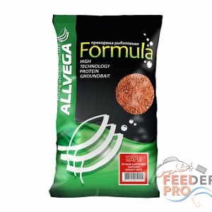 Прикормка ALLVEGA &quot;Formula Red Carp&quot; 0,9 кг (КРАСНЫЙ КАРП) Прикормка ALLVEGA "Formula Red Carp" 0,9 кг (КРАСНЫЙ КАРП)