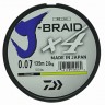 Леска плетеная DAIWA "J-Braid X4" 0,07мм 135 (желтая) - 