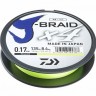 Леска плетеная DAIWA "J-Braid X4" 0,07мм 270 (желтая) - 