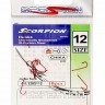 Крючок SWD "SCORPION" CHIKA №12RED W/R (10шт.) - 
