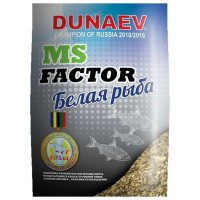 Прикормка "DUNAEV-MS FACTOR" 1кг Белая рыба